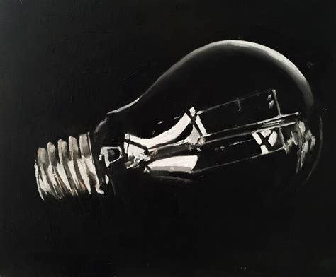 Light Bulb Painting Prints Canvas Posters Originals - Etsy