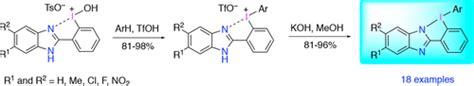 由苯并咪唑基碘鎓盐合成五元碘氮杂环the Journal Of Organic Chemistry X Mol