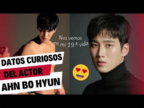 Curiosidades De Ahn Bo Hyun Nos Vemos En Mi Vida Kdrama K