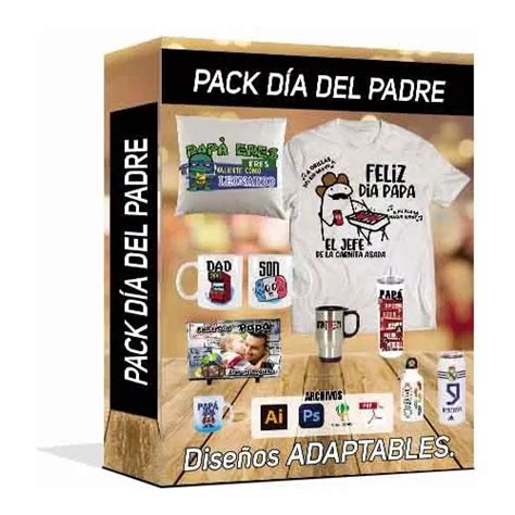 Pack D A Del Padre Dise Os Agendas Llaveros Sublimado Cuotas Sin