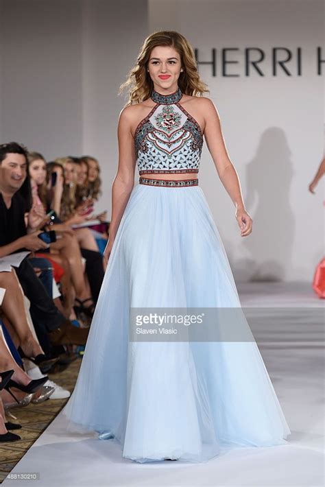 Model Sadie Robertson Walks The Runway At The Sherri Hill Spring 2016