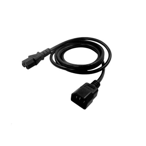 IEC 320 C14 to C15 2m AC Power Supply Extension Cord IEC320 for PC PDU UPS
