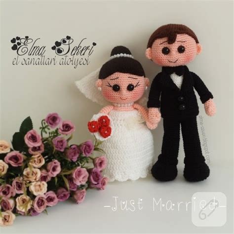 Amigurumi Bebekler Gelin Ve Damat 10marifet Org