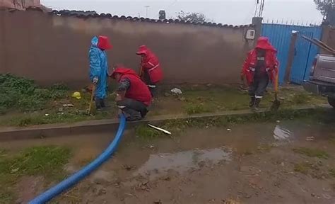 Torrencial Lluvia Inundó Varias Calles Y Viviendas En El Alto Red Uno