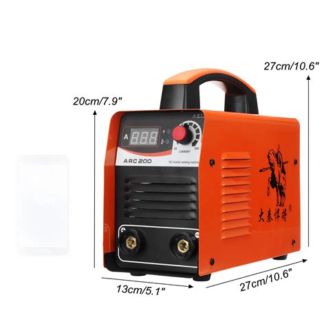 New 220V 20 200A Portable Electric Welding Machine IGBT Inverter