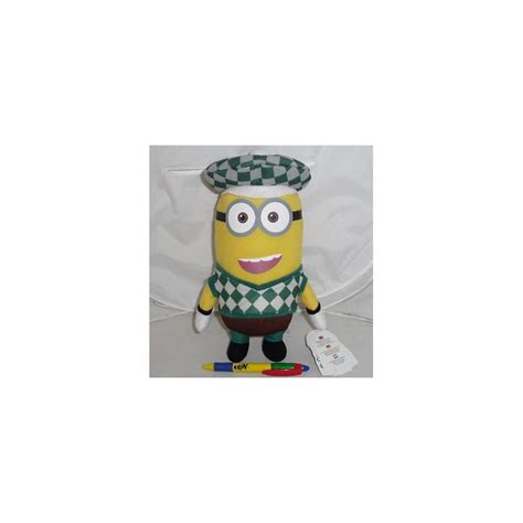 Plush 25cm MINION DRESSED from DESPICABLE ME 2 Original - Apecollection