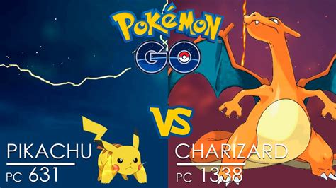 Pokémon GO Gym Battle THUNDER Pikachu vs Charizard YouTube