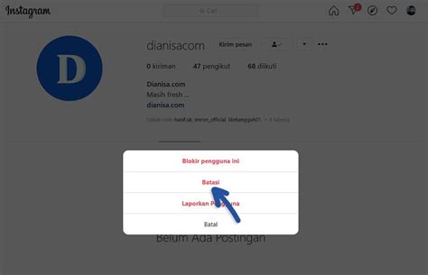 3 Cara Memblokir Teman Instagram Blokir Akun Komentar Daftar Blokir