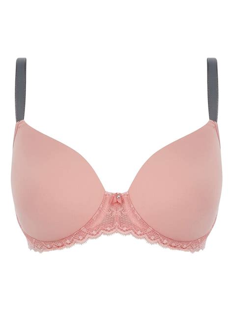 Soutien gorge bonnets lisses à armatures Offbeat Rose Kiabi 64 95