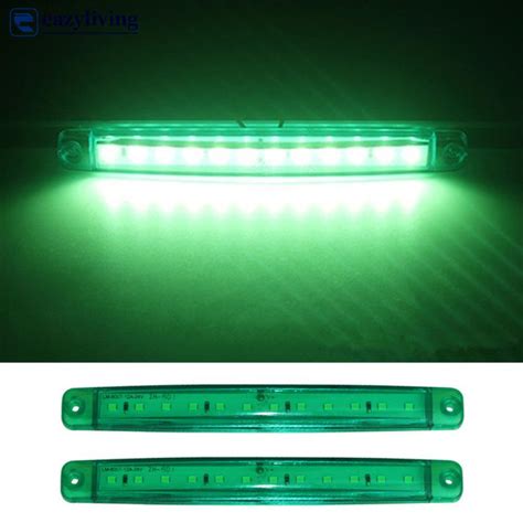 Eazyliving 2 件卡車 12led 標記燈停車燈標記 Led 24v 側標記拖車燈適用於卡車 D8g1 蝦皮購物