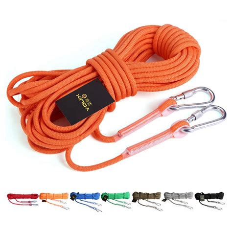 P102 diameter 12mm Outdoor climbing safety rope rescue insurance ropes outdoor survival supplies ...