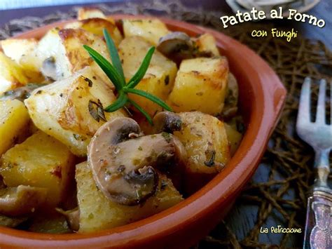 Patate Al Forno Con Funghi A Tavola Con Lia