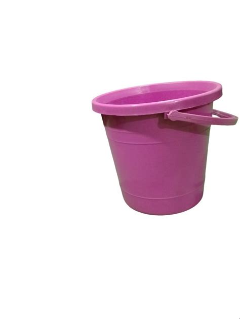 Blue L Plastic Bucket For Home Unbreakable At Rs In New Delhi