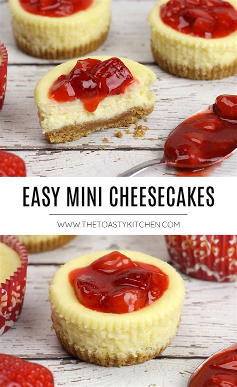 Easy Mini Cheesecakes The Toasty Kitchen