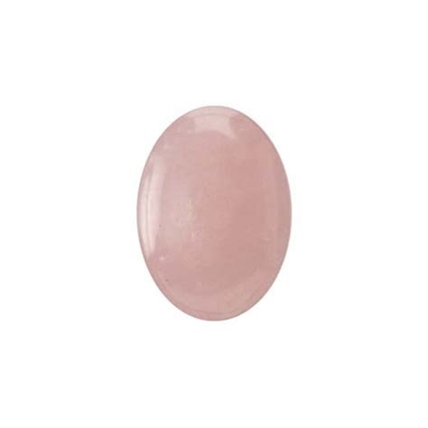 22x30mm Rose Quartz Oval Cabochon 1pc Beads And Beading Supplies