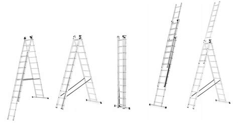 MOCNA DRABINA ALUMINIOWA 3x11 UNIWERSALNA HIGHER 137016124 ERLI Pl