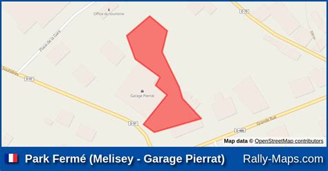 Mapa Harmonogram Profil Elewacji Park Fermé Melisey Garage