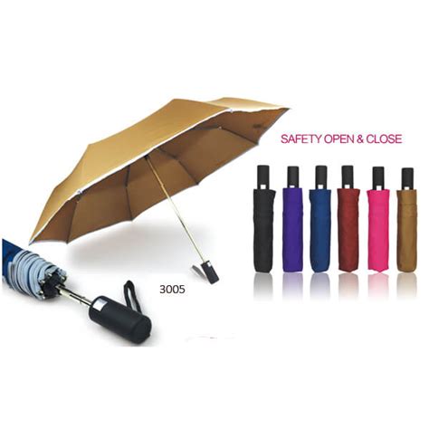 Safety Auto Open And Close Windproof Travel Umbrella | SP Umbrella