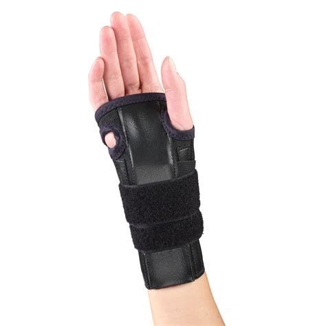 Otc Cock Up Wrist Splint Reversible Black Medium