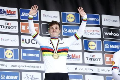 Mondiaux Remco Evenepoel sacré champion du monde du contre la montre