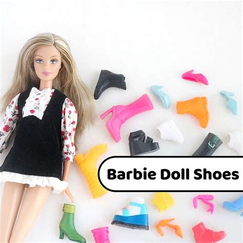 Barbie Doll Shoes Barbie Shoes Barbie Snakers Barbie High Etsy Canada