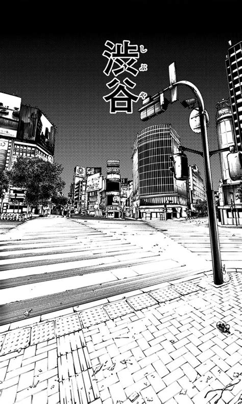 Manga City Background