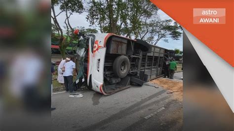 Kemalangan Bas Bawa Pelajar Usim Kemalangan Youtube