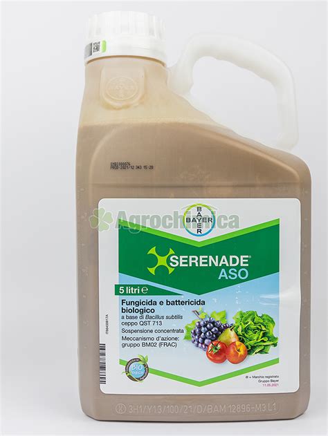 SERENADE ASO LT 5 Agrofarmaci Fungicidi Agrochimica Srl