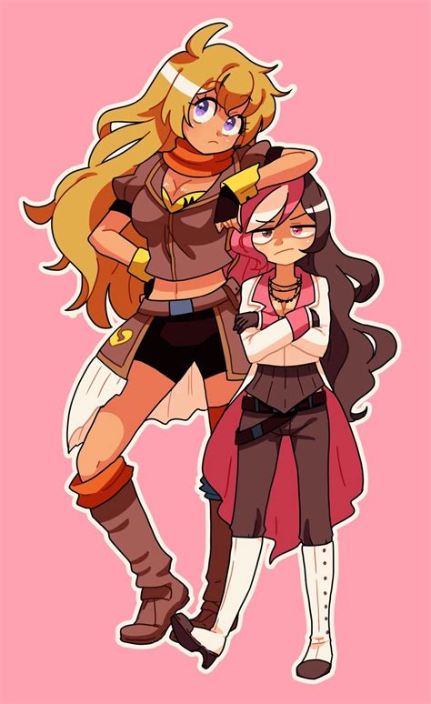 Rwby Yang And Neo Rwby Anime Rwby Characters Rwby