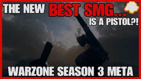 The New BEST SMG In Warzone Season 3 META CHANGES BEST SYKOV