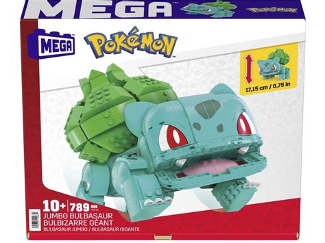 Pokémon Mega Figura Bulbasaur Jumbo Mattel HNT96 Juguetilandia