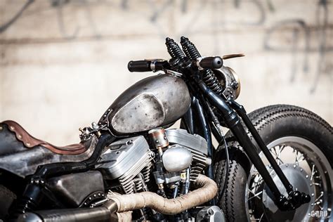 Old Iron: A vintage-style Harley Sportster custom | Bike EXIF