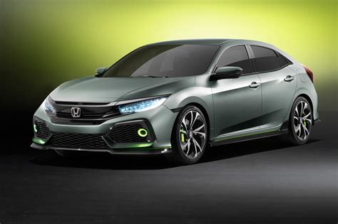 New 2017 Honda Civic Prototype Unveiled In Geneva