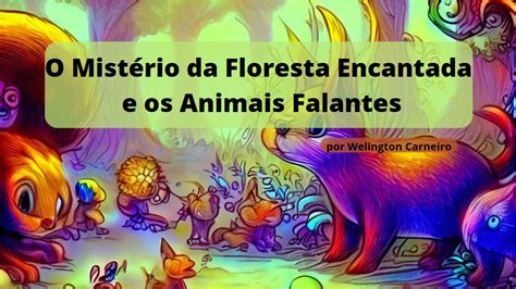 O Mist Rio Da Floresta Encantada E Os Animais Falantes Welington