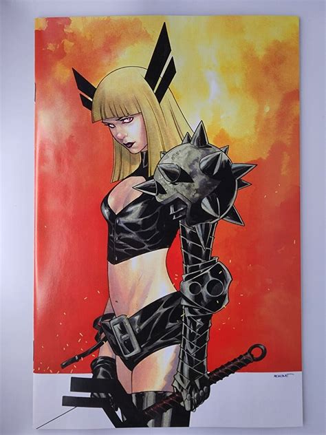 X Men Mike Mckone Exclusive Virgin Variant Magik Cover Ebay