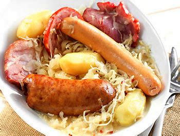 Choucroute garnie Recette Alsacienne Les légumes cuisinés