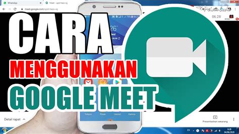 Cara Menggunakan Google Meet Youtube