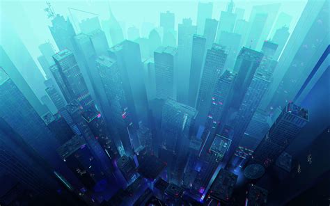 Blue Futuristic Wallpapers - Top Free Blue Futuristic Backgrounds