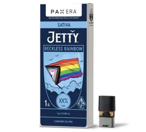 Buy Jetty Extracts Reckless Rainbow High Thc Pax Era Pod