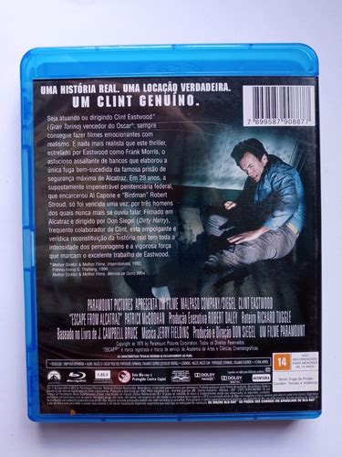 Blu Ray Fuga De Alcatraz Clint Eastwood Dub Leg Raro Parcelamento Sem