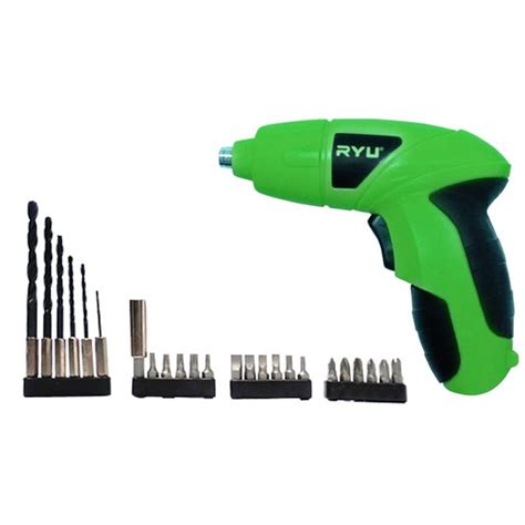 Jual Ryu Bor Obeng Baterai 4 8v Cordless Set Screwdriver Di Lapak