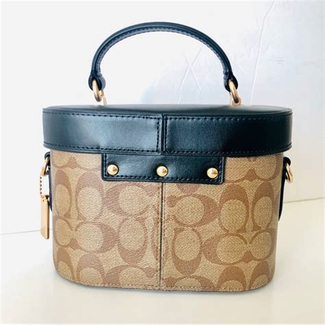 Coach Bags Coach Kay Crossbody Purse Signature Vanity Case Poshmark