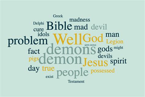 Demons in the Bible Explained - ScriptureScribe Christadelphian Audio Talks