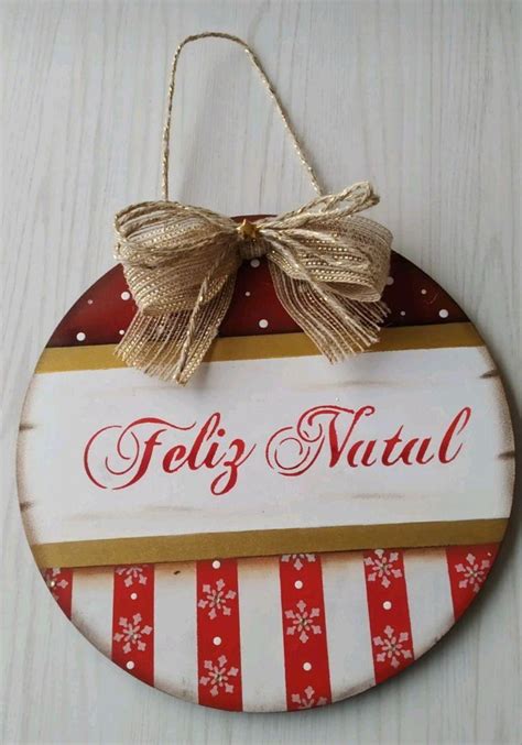 Guirlanda Feliz Natal Mdf Elo Produtos Especiais