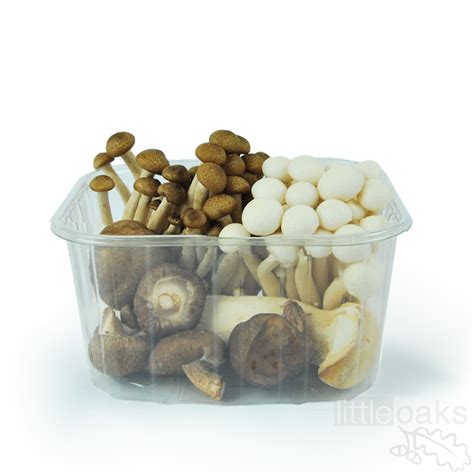 Exotic Mix Mushrooms 200g Little Oaks Produce Pty Ltd