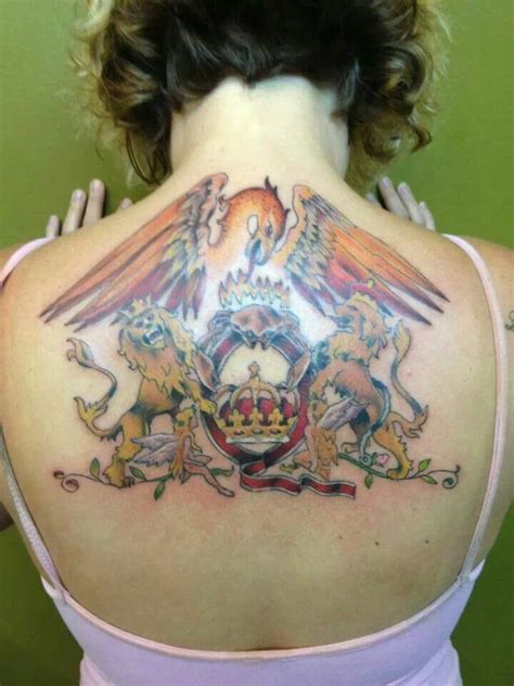 Queen Crest Tattoo