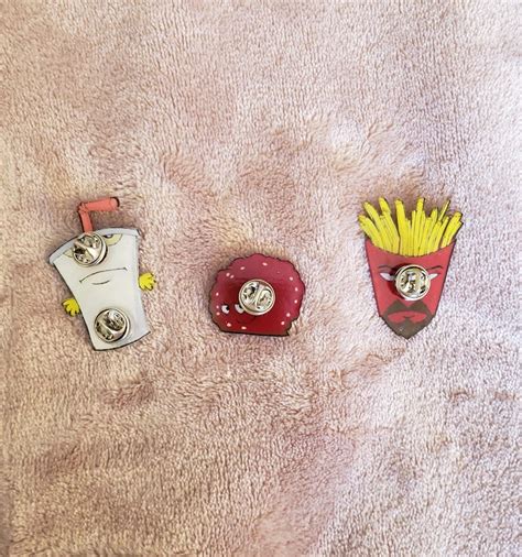 Aqua Teen Hunger Force Pins Magnets And Keychains Etsy