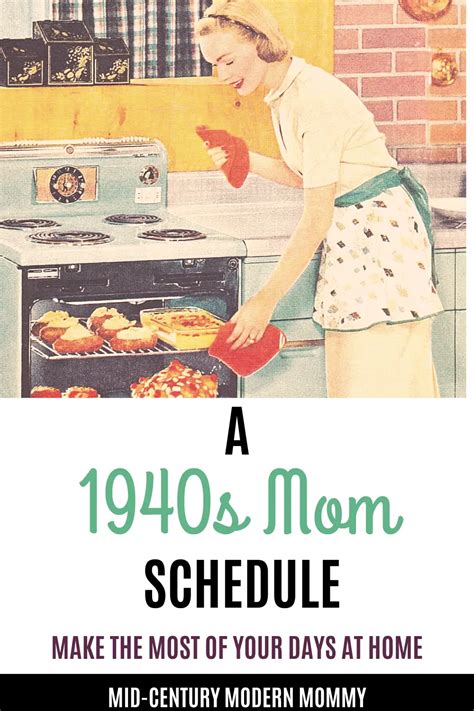 My Mid Century Mom Daily Routine Mid Century Modern Mommy