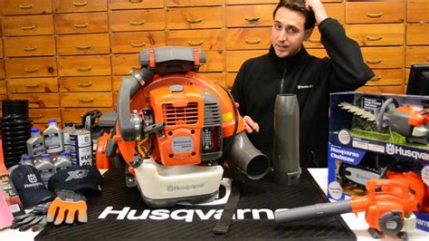 Husqvarna 560bts And 560bfs Back Pack Blower Youtube