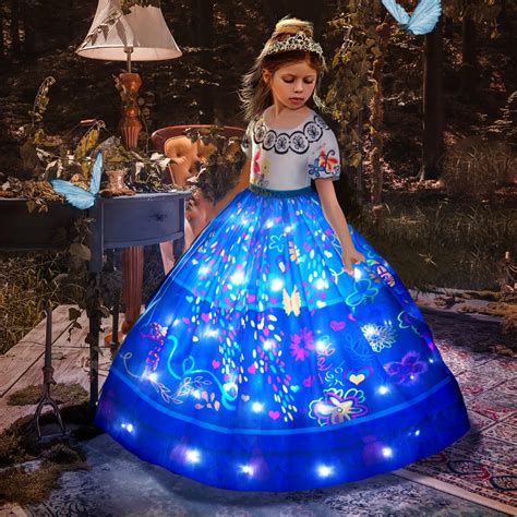 Uporpor Encanto Mirabel Prinzessin LED Licht Up Kleid F R M Dchen